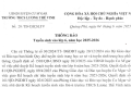 Thông báo Tuyển sinh năm học 2025 – 2026 trường THCS Lương Thế Vinh