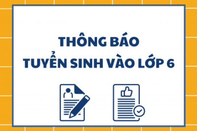 Thông báo, hướng dẫn tuyễn sinh bằng hình thức trực tuyến.